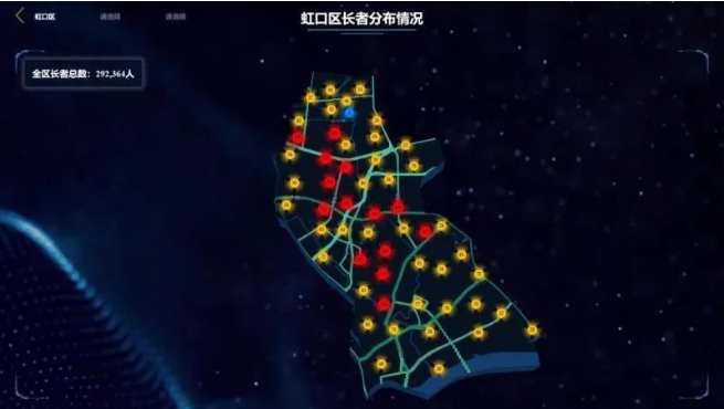 上海这个全市老龄化程度最高的城区怎样“智慧养老”?(图1) 上海这个全市老龄化程度最高的城区怎样“智慧养老”?(图1)